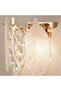 Abels 2 Lights Crystal Wall Lamp - Gold, Glass, Stainless Steel, Bedroom Chandeliers - 3