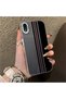 iPhone Xr Compatible High Quality Stylish Vertical Stripe Pattern Hard Case, Shock Protection