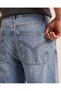 Men Mid Wash Blue Skater Fit Denim Jeans - 4