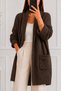 Pocketed Knitwear Cardigan R4596 Brown