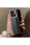 Infinix Smart 9 Compatible High-Quality Stylish Vertical Stripe Pattern Hard Case, Shock Protection