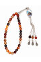 Agate Stone Prayer Beads with Wooden Box, 33 Pieces Haremeyn 8 mm with Drop Tassels, Men's Gift Prayer Beads - 2