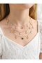 Pack of 3 - Girls Multi-Color Butterfly and Flower Charm Necklaces