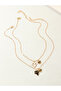 Pack of 2 - Girls Multi-Color Cat Pendant Necklaces