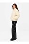 Women's Lined Plush Coat - 2