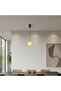 Roma LED Pendant Lamp – Marble And Metal – Natural Marble – Adjustable Length Up To 2 M, White, Iron - 5