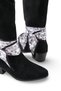 Vela Luce Women's Scarf Detail Western Boots 0012899 Black Suede - 5
