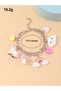 Girls Multi-Color Unicorn and Rainbow Charm Bracelet - 4