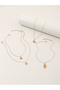 Girls Gold Tone Butterfly and Floral Pendant Necklaces - 3