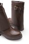 Celeste Flora Women's Short Boots 00121808 Brown Skin - 5