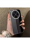 Vivo X300 Compatible High-Quality Stylish Vertical Stripe Pattern Hard Case, Shock Protection