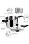 Pro Cook Triply Stainless Steel Pressure Cooker 5.0L, Silver, Pots And Pans - 3