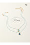 Pack of 2 - Girls Multi-Color Star and Moon Pendant Necklaces - 4