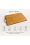 Cutting Board Bamboo 33 X 23 cm