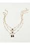 Pack of 3 - Girls Multi-Color Bow Pendant Necklaces - 8