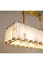 Verona Marble Dining Chandelier 60Cm, White, Marble, Iron, Dining Room Chandeliers - 3