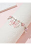 Girls Pink Bow and Star Charm Bracelet