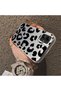 Samsung Galaxy A05 Compatible Black Leopard Print Silicone Phone Case, Shock Protection - 2