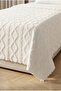 Wellsoft Soft Self-Patterned Embossed Single Blanket Bed Sofa Cover - 5