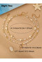 Pack of 2 - Girls Multi-Color Starfish Charm Beaded Necklaces - 4