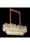 Adira 20 Lights Crystal Chandelier 100cm-Gold, Dining Room Chandeliers, L 100 x W 40 x H 137 cm - 4