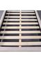 Maxillux Recta 90X200 Upholstered Kids Bed With Usb-beige, Engineered Wood, Fabric - 7