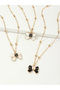 Pack of 3 - Girls Multi-Color Bow Pendant Necklaces - 6