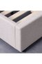Maxillux Arcus 120X200 Upholstered Kids Bed With Usb-beige, Engineered Wood, Fabric - 5