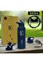 Xtra Stainless Steel D/wall Vacuum Bottle With 4Lids, 1180ml, Blue, Stainless Steel Bottle - 2