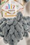 Puffy Dark Gray Hand Knitting Yarn 100Gr. 9Mt. (Pack of 5) - Color: 87 - 3