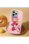Pink Silicone Case Compatible with iPhone 12 Pro Max with Shock-Absorbing Camera Protections - 2
