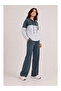 Women's Shirted Long Sleeve Premium Modal Top and Bottom Tracksuit Set - Anthracite - 6