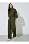Olive Textured Shirt and Trousers Co-ord Set - 7