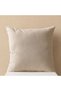Toss Pillow - Medoc Hemp Mackintosh 45X45CM, Beige, Outdoor Cushions, Outdoor Garden Patio Accessory