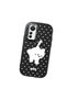 Mi 12 Lite Compatible Shock-Absorbing Camera Protected Black Silicone Case Cat - 3