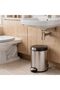 5L Artistic Step Bin, Matt Finish, Waste Bin, Waste Bin For Home Use - 3