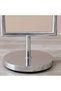 V2 Kadita End Table - Chrome Plated / Clear Glass, Glass, Steel, L 85 x W 55 x H 56 cm, End Tables - 4