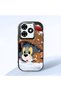 Infinix Hot 40I Compatible Shock-Absorbing Camera Protected Black Silicone Case Jerry