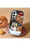 Samsung Galaxy S24 Compatible Shock-Absorbing Camera Protected Black Silicone Case Jerry - 2
