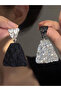 Hammered Drop Earrings - 4