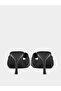 Black High-Heel Sandals with Buckle Detail - 4