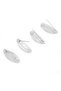 Plastic Coated Colored Safety Pins 12 Packs 48 Pieces - White - 5