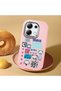 Redmi Note 13 4g Compatible Shock-Absorbing Camera Protected Pink Silicone Case - 3