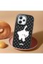 Redmi 12 4G/5G Compatible Shock-Absorbing Camera Protected Black Silicone Case Cat - 3