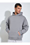Men Oversized Back Printed Fleece Hoodie - 3