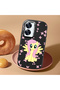 Realme C55 Compatible Shock Absorbing Camera Protected Black Silicone Case Fluttershy - 2