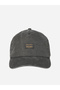 Black Badge Detail Cotton Cap - 3