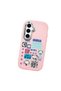 Pink Silicone Case with Shock-Absorbing Camera Protections Compatible with Samsung Galaxy S24 - 3