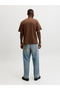 Brown Regular Fit Short Sleeve T-Shirt - 8