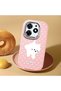 Tecno Spark 10 Pro(Ki7) Compatible Shock-Absorbing Camera Protected Pink Silicone Case Cat - 2